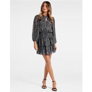 EVER NEW Dana Abstract Fit & Flare Dress